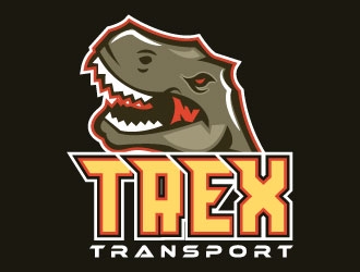 Trex Transport logo design by Suvendu