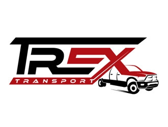 Trex Transport logo design by shere