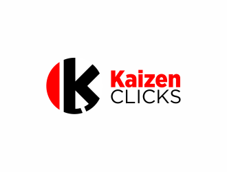 Kaizen Clicks logo design by MagnetDesign