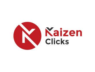 Kaizen Clicks logo design by Gravity