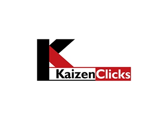 Kaizen Clicks logo design by Aqif