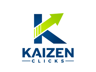 Kaizen Clicks logo design by Coolwanz