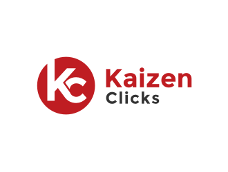 Kaizen Clicks logo design by Gravity