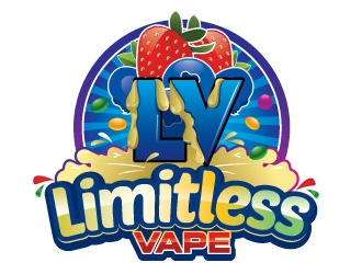 Limitless Vape logo design by Suvendu