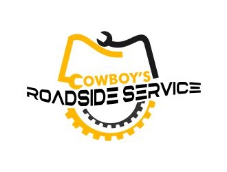 Cowboy’s Roadside Service logo design by Bl_lue