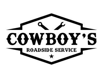 Cowboy’s Roadside Service logo design by cikiyunn