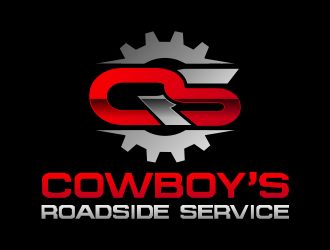 Cowboy’s Roadside Service logo design by MUNAROH