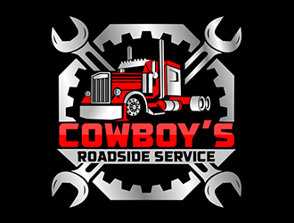 Cowboy’s Roadside Service logo design by Optimus
