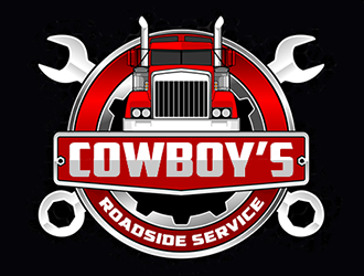 Cowboy’s Roadside Service logo design by Optimus