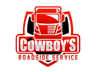 Cowboy’s Roadside Service logo design by fawadyk