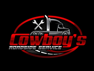 Cowboy’s Roadside Service logo design by DreamLogoDesign