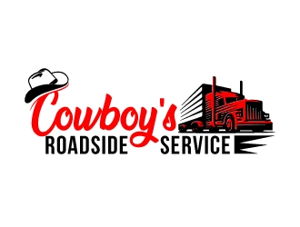 Cowboy’s Roadside Service logo design by Suvendu