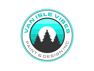 VAN ISLE VIBES PAINT & DESIGN INC. logo design by Gravity