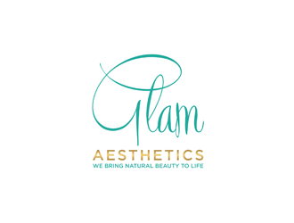 Glam Aesthetics logo design by bomie