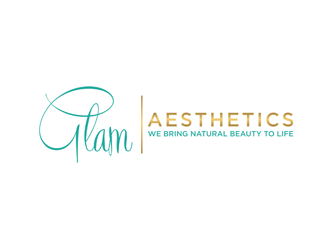 Glam Aesthetics logo design by bomie