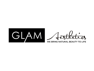 Glam Aesthetics logo design by bomie
