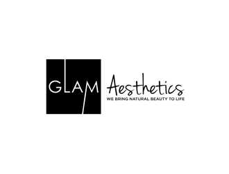 Glam Aesthetics logo design by bomie