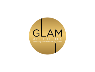 Glam Aesthetics logo design by salis17