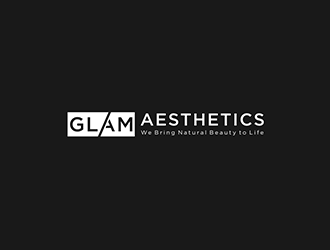 Glam Aesthetics logo design by blackcane