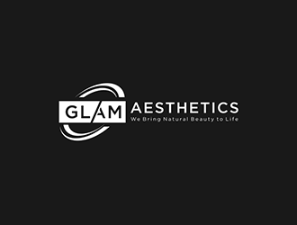 Glam Aesthetics logo design by blackcane