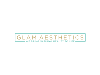 Glam Aesthetics logo design by johana