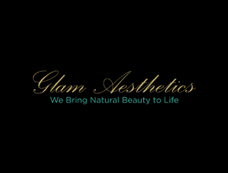 Glam Aesthetics logo design by johana