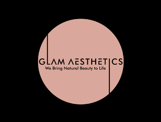 Glam Aesthetics logo design by johana