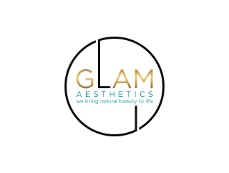 Glam Aesthetics logo design by salis17