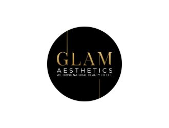 Glam Aesthetics logo design by salis17