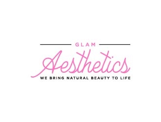 Glam Aesthetics logo design by maserik