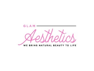 Glam Aesthetics logo design by maserik