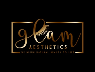 Glam Aesthetics logo design by Suvendu