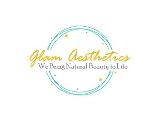 Glam Aesthetics logo design by Suvendu