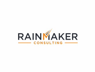 Rainmaker consulting logo design by ammad