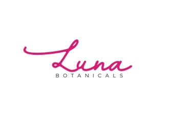 Luna botanicals  logo design by agil