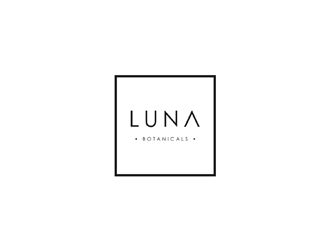 Luna botanicals  logo design by ndaru