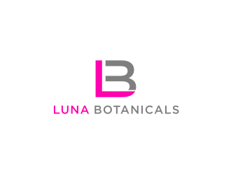 Luna botanicals  logo design by cintya
