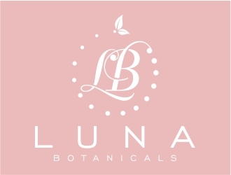 Luna botanicals  logo design by Eko_Kurniawan