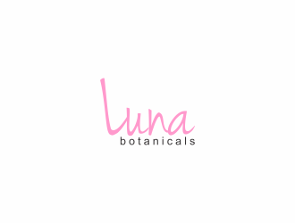 Luna botanicals  logo design by haidar