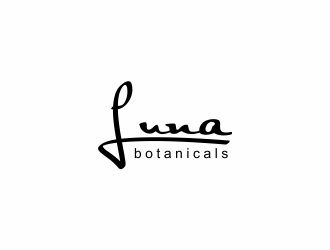 Luna botanicals  logo design by haidar