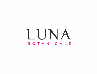 Luna botanicals  logo design by ammad