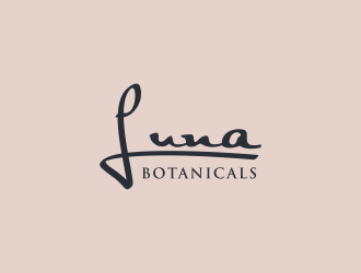 Luna botanicals  logo design by ammad