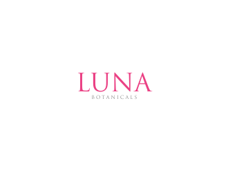 Luna botanicals  logo design by Barkah