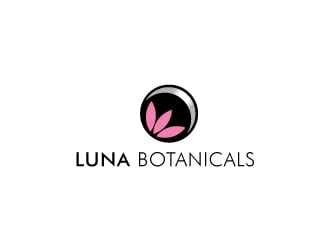 Luna botanicals  logo design by Foxcody