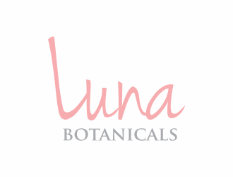Luna botanicals  logo design by hopee