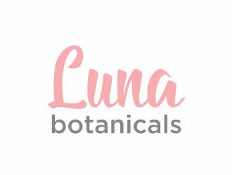 Luna botanicals  logo design by hopee