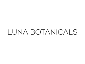 Luna botanicals  logo design by MUNAROH