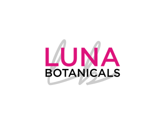 Luna botanicals  logo design by rief