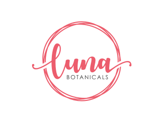 Luna botanicals  logo design by Gravity
