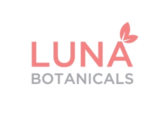 Luna botanicals  logo design by sakarep